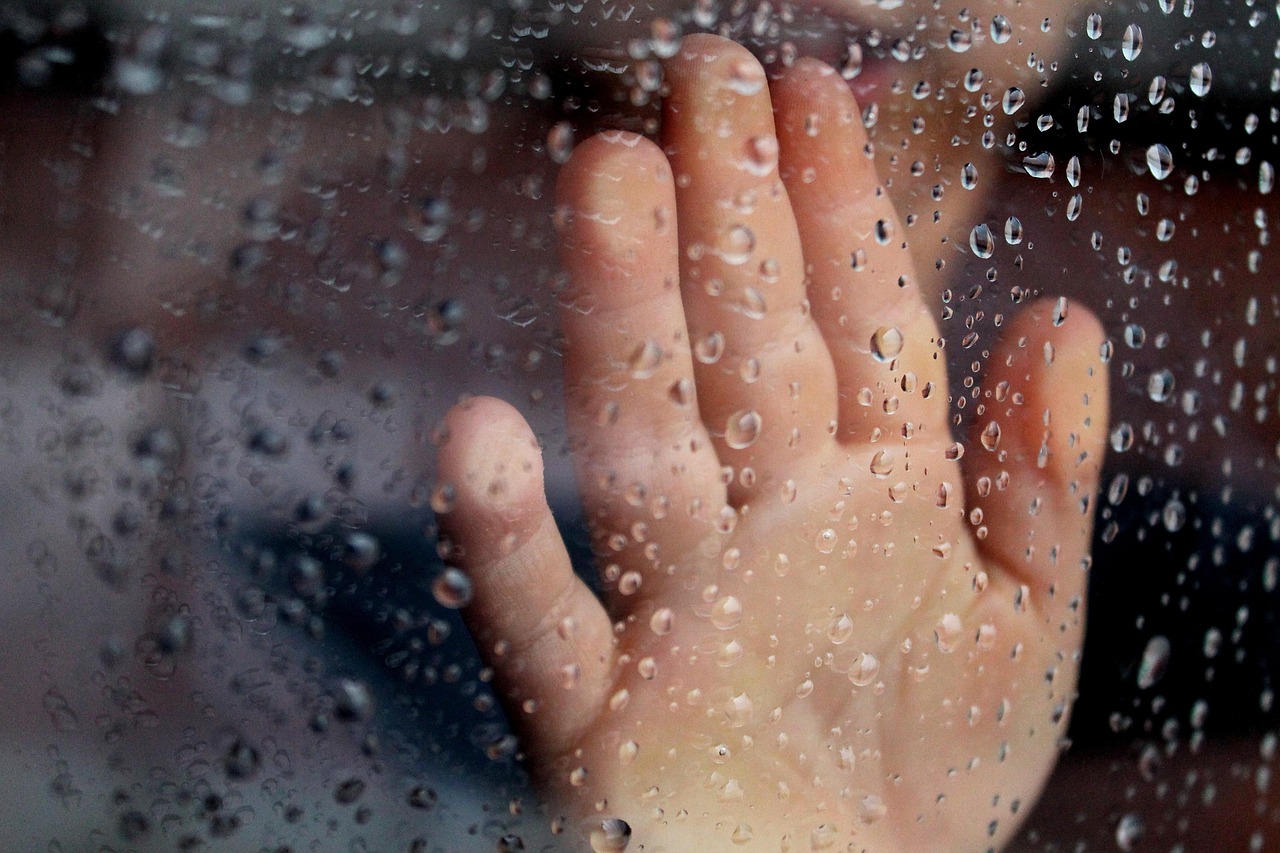 glass, rainy window, hand, shadow, rainy, rainy day, wet, window, drops, raindrops, rainy, rainy day, rainy day, rainy day, rainy day, rainy day